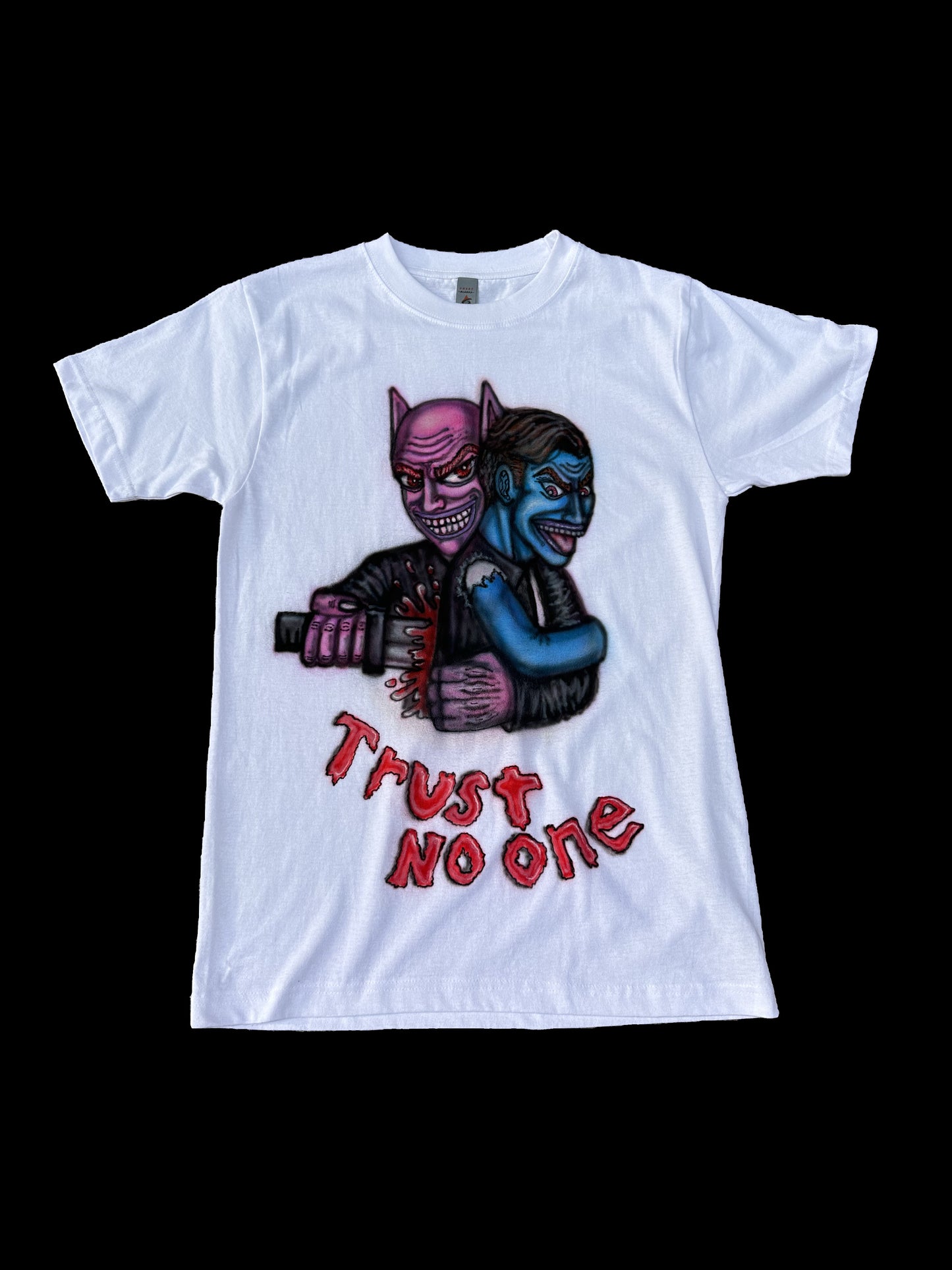 Trust No One Airbrush Tee